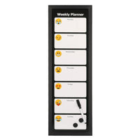 Lavagna magnetica emoji con pennarello cm 20x60x1,5