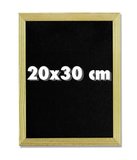 Lavagna Nera Per Gessetto 20 X 30 Cm Lavagnetta Casa Ufficio Scuola         