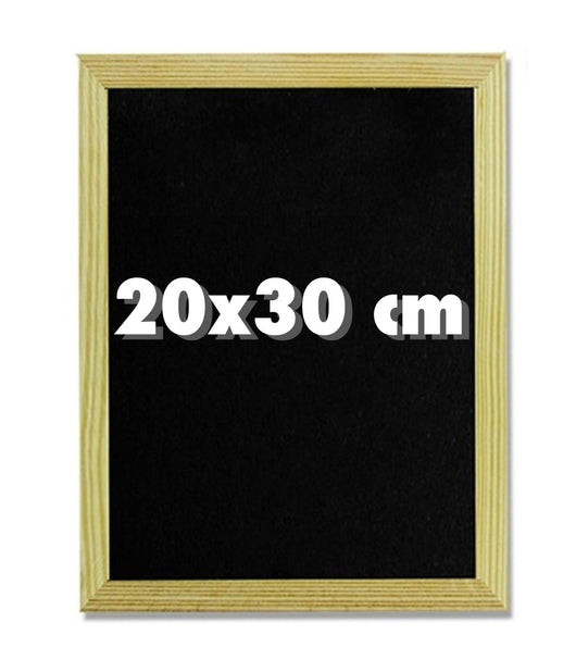 Lavagna Nera Per Gessetto 20 X 30 Cm Lavagnetta Casa Ufficio Scuola         