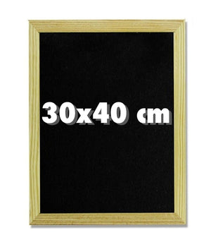 Lavagna Nera Per Gessetto 30 X 40 Cm Lavagnetta Casa Ufficio Scuola         