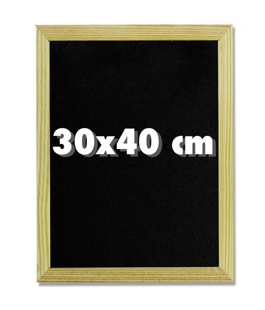 Lavagna Nera Per Gessetto 30 X 40 Cm Lavagnetta Casa Ufficio Scuola         