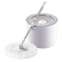 Trade Shop - Lavapavimenti Casa Secchio Per Testa Mocio In Microfibra Rotante Attrezzi Per Pulizia -