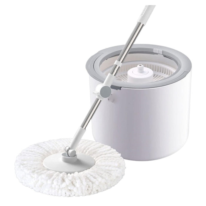 Trade Shop - Lavapavimenti Casa Secchio Per Testa Mocio In Microfibra Rotante Attrezzi Per Pulizia -