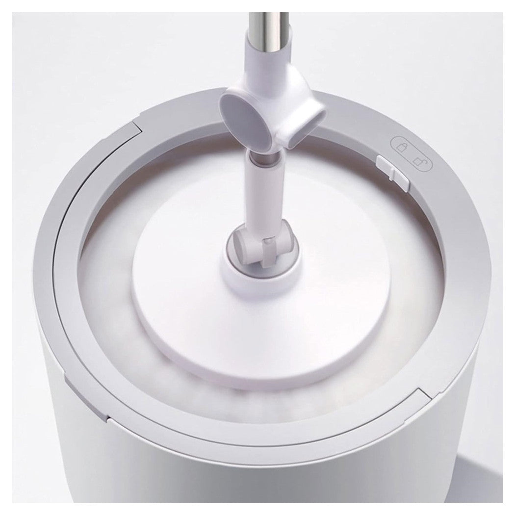 Trade Shop - Lavapavimenti Casa Secchio Per Testa Mocio In Microfibra Rotante Attrezzi Per Pulizia -