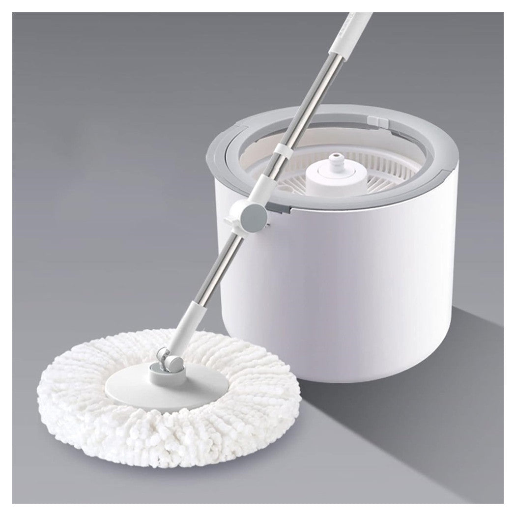 Trade Shop - Lavapavimenti Casa Secchio Per Testa Mocio In Microfibra Rotante Attrezzi Per Pulizia -