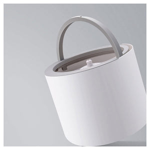 Trade Shop - Lavapavimenti Casa Secchio Per Testa Mocio In Microfibra Rotante Attrezzi Per Pulizia -