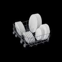 Lavastoviglie Beko DIS35020 45 cm incasso totale 10 coperti classe E