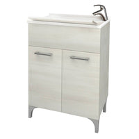 Lavatoio 2 ante da cm 60x50 colore rovere bianco