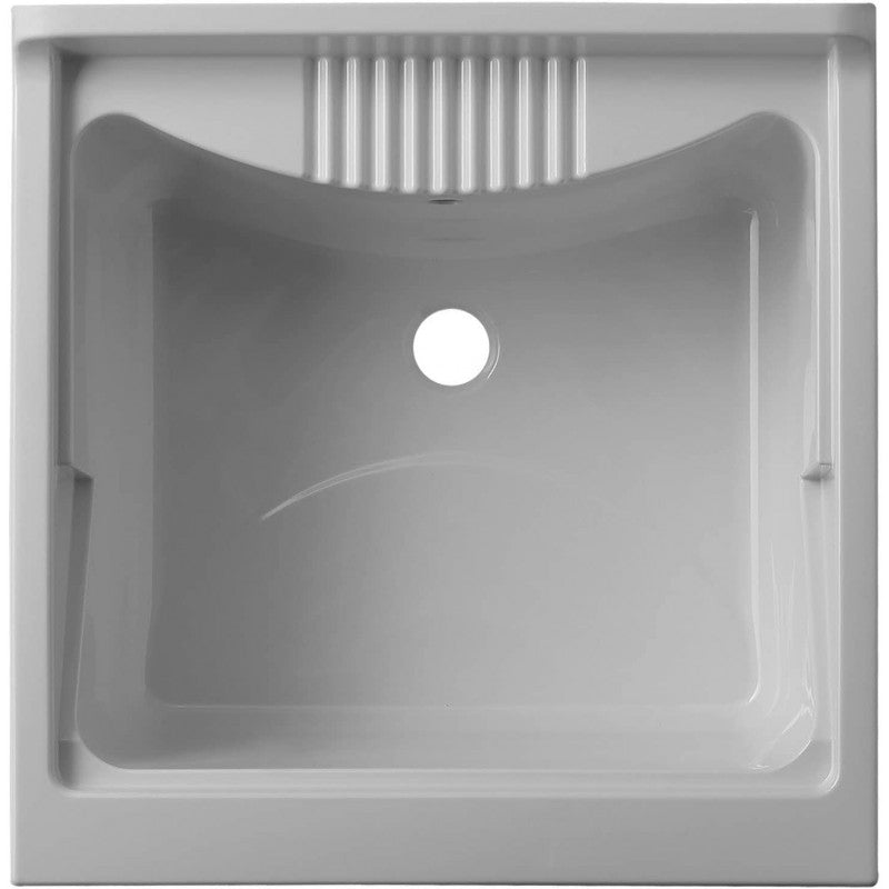 Lavatoio Negrari ECO 6007 spessore 18 mm vasca in PP 60x60 cm