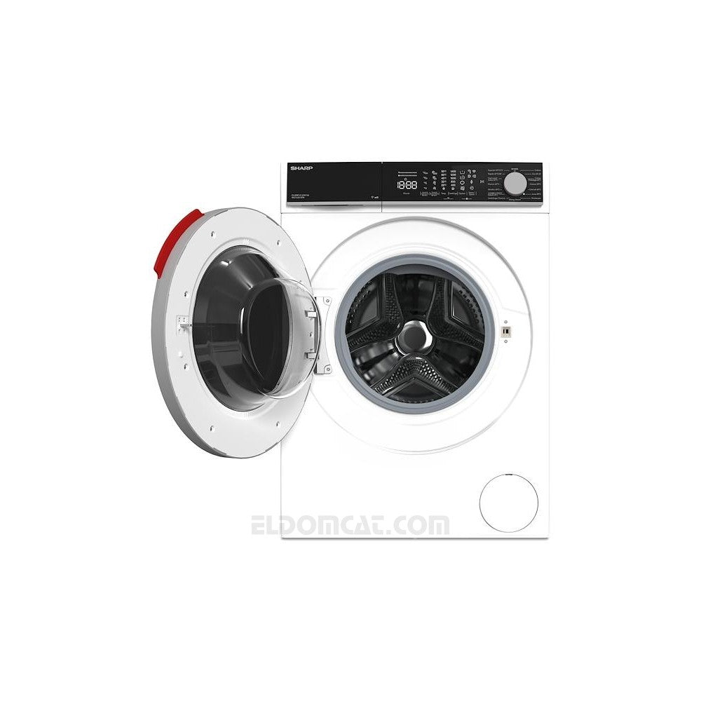 Lavatrice 8 Kg Sharp ES-NFB814DW1NA classe A centrifuga inverter colore bianco