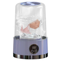 Trade Shop - Lavatrice Portatile Pulizia Mutande Silenziosa Wireless Per Dormitori Campeggio Viaggio -