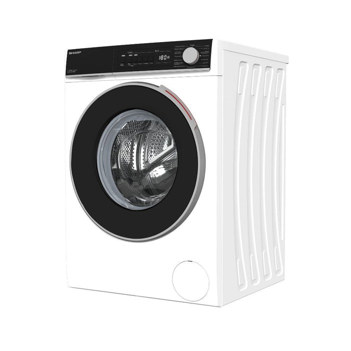 Lavatrice Sharp ESNFB014DW1NA 10 kg 1400 giri serie inverter con vapore classe A