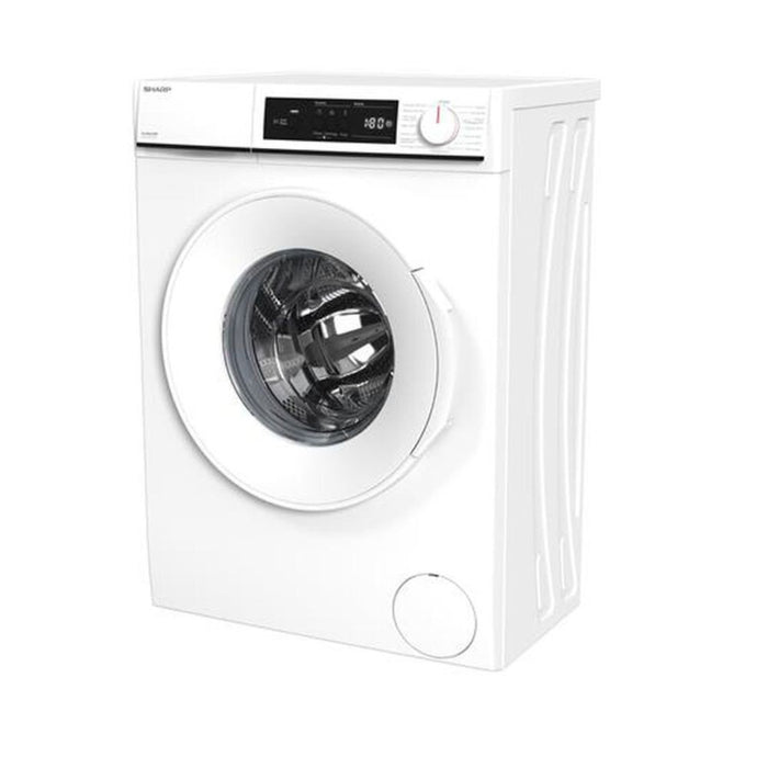 Lavatrice slim Sharp ESNFA4101WD 4kg centrifuga 1000 giri bianca classe D