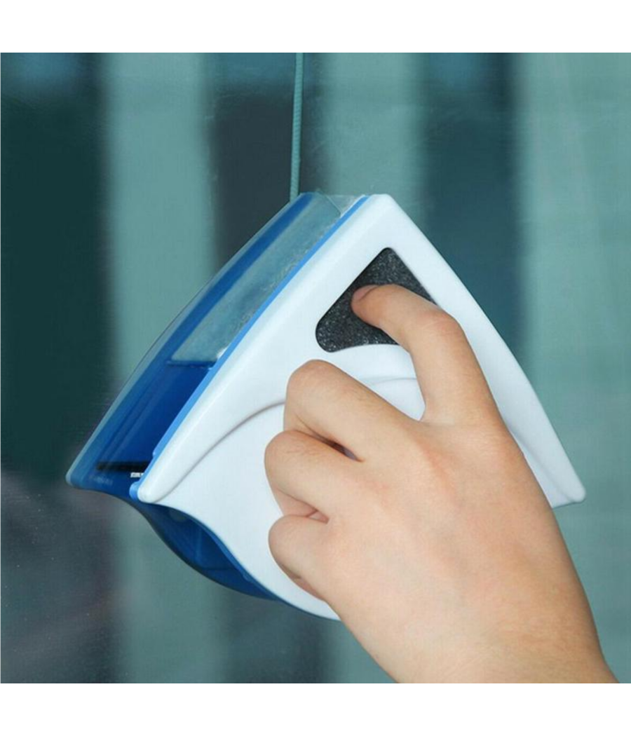 Lavavetri Magnetico Pulisci Vetro Con Calamita Pulizia Vetri Magnetico Angolare         
