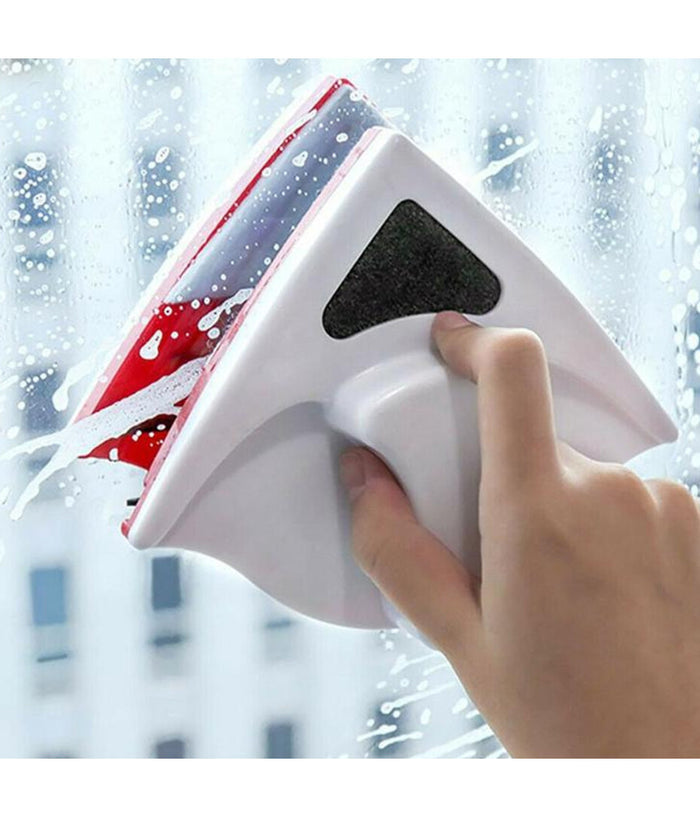 Lavavetri Magnetico Pulisci Vetro Con Calamita Pulizia Vetri Magnetico Angolare         