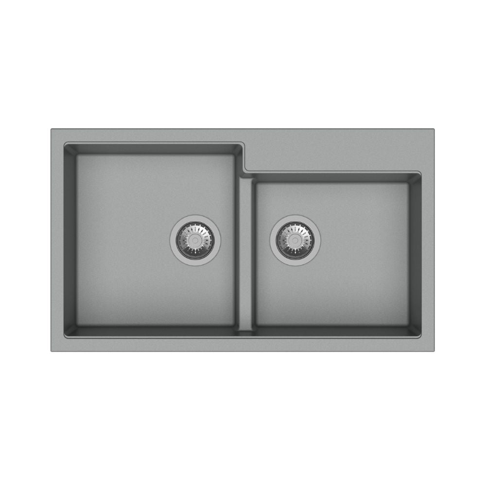 Lavello 2 vasche croma TIPTOE N200