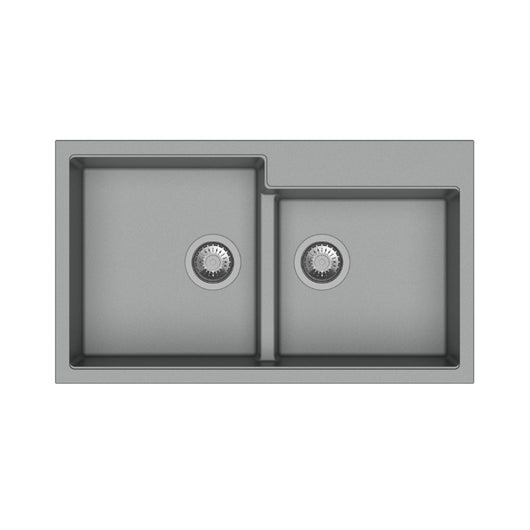 Lavello 2 vasche croma TIPTOE N200