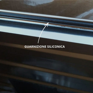 Lavello da incasso Adriatico116 monostampo 2 vasche e gocciolatoio destro inox