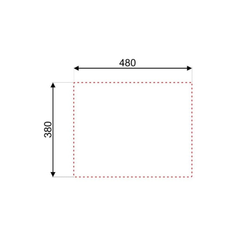 Lavello incasso N205AS 40x50 monovasca