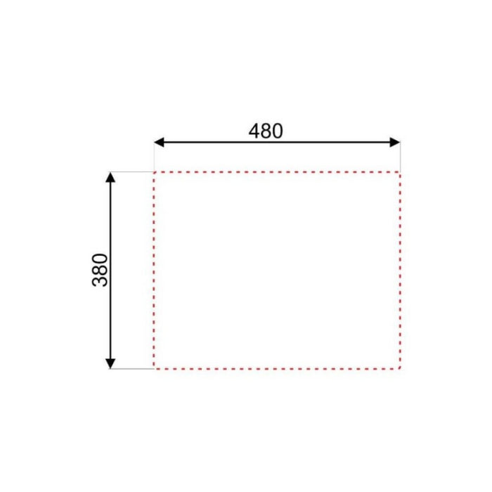 Lavello incasso N205AS 40x50 monovasca