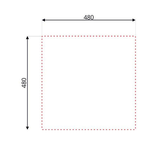 Lavello monovasca incasso monostampo N24435AS 50x50