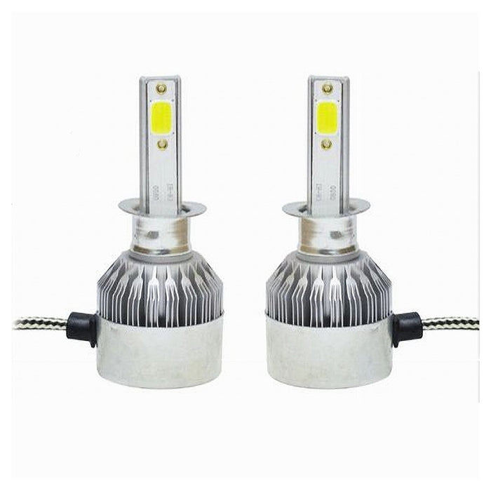 Led Auto E Moto Lampade Fari Maxtech H1 C6 Kit Lampadine 36w Luce Bianca 6000k         