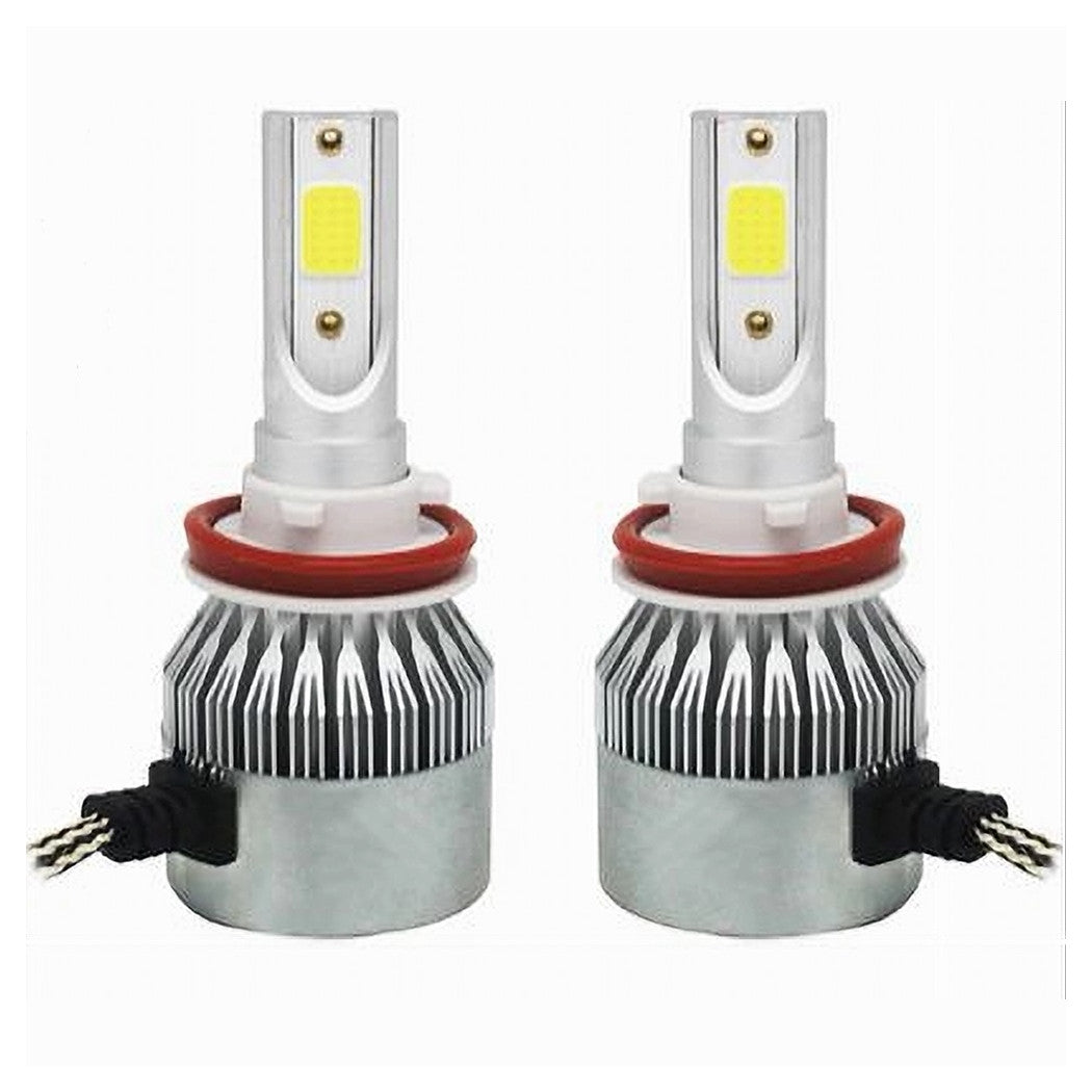 Led Auto E Moto Lampade Fari Maxtech H11 C6 Lampadine 36w Luce Bianca 6000k         