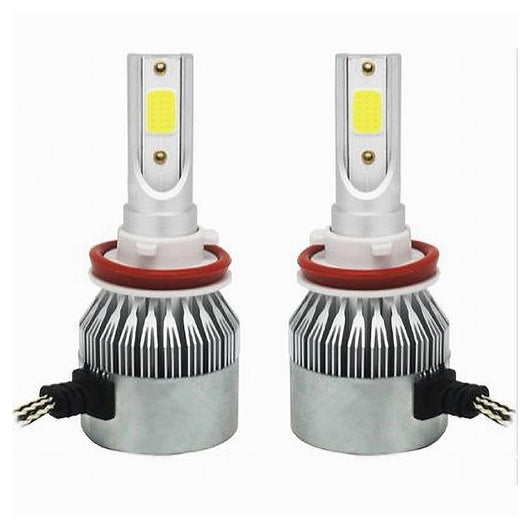 Led Auto E Moto Lampade Fari Maxtech H11 C6 Lampadine 36w Luce Bianca 6000k         