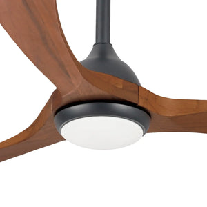 VENTILATORE DA SOFFITTO LED 18W REGOLABILE 3 PALE MOTORE DC ASIER