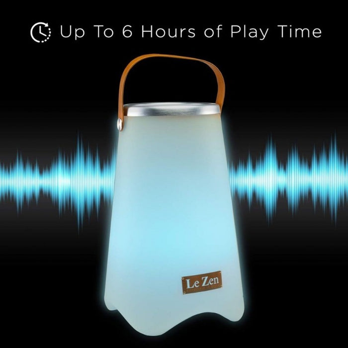 LED tutto in uno: speaker, secchiello per il ghiaccio e vaso per le piante