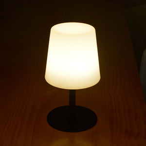 Lampada da tavolo a led per interni/esterni 16cm, nero