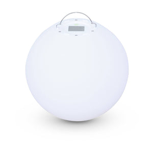 Lampada a sfera led luce bianca con batteria ricaricabile