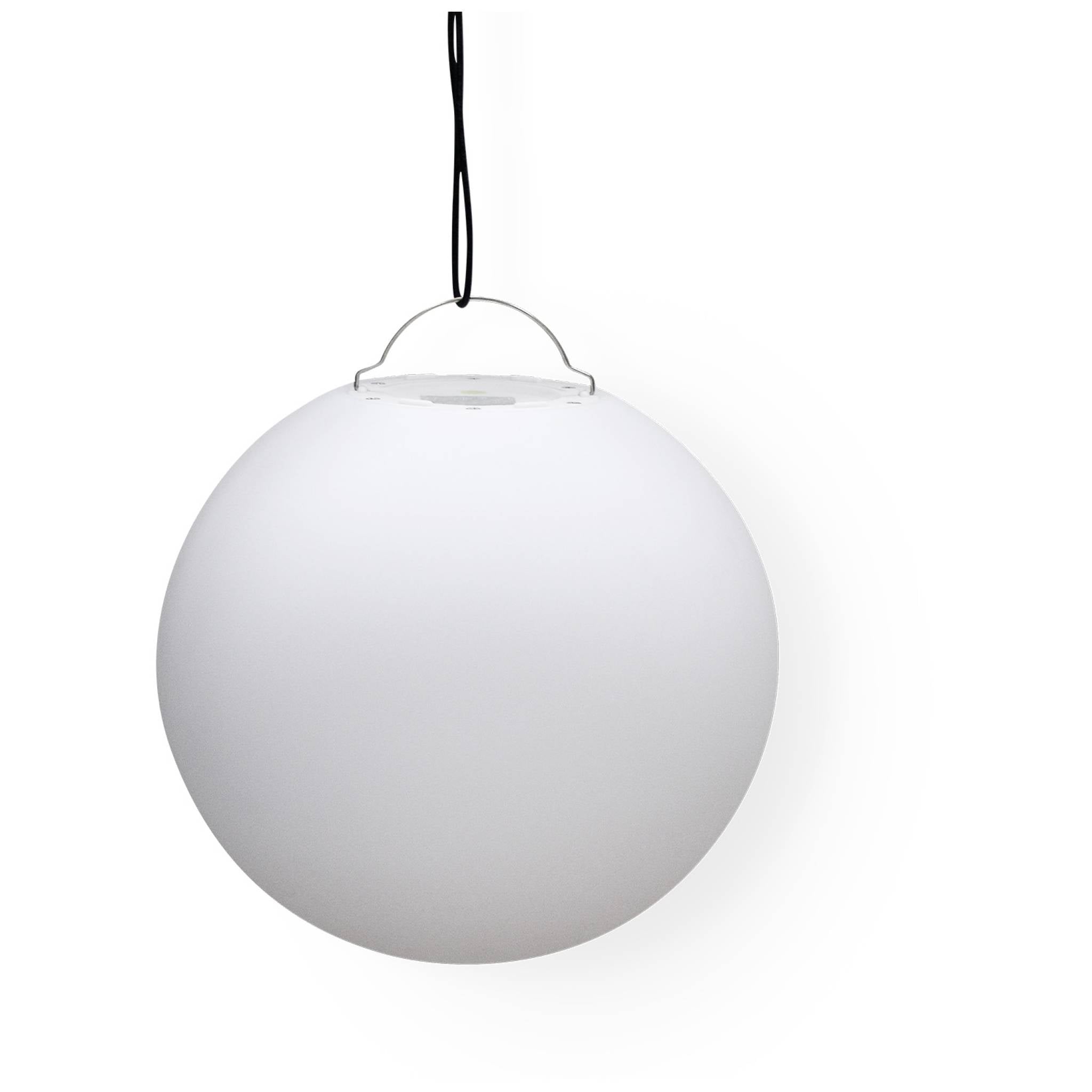 Lampada a sfera led luce bianca con batteria ricaricabile