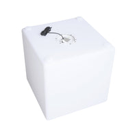 Lampada a cubo led colore bianco con batteria ricaricabile, bianco