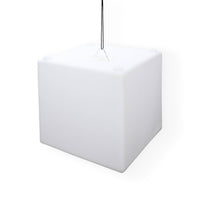 Lampada a cubo led colore bianco con batteria ricaricabile, bianco