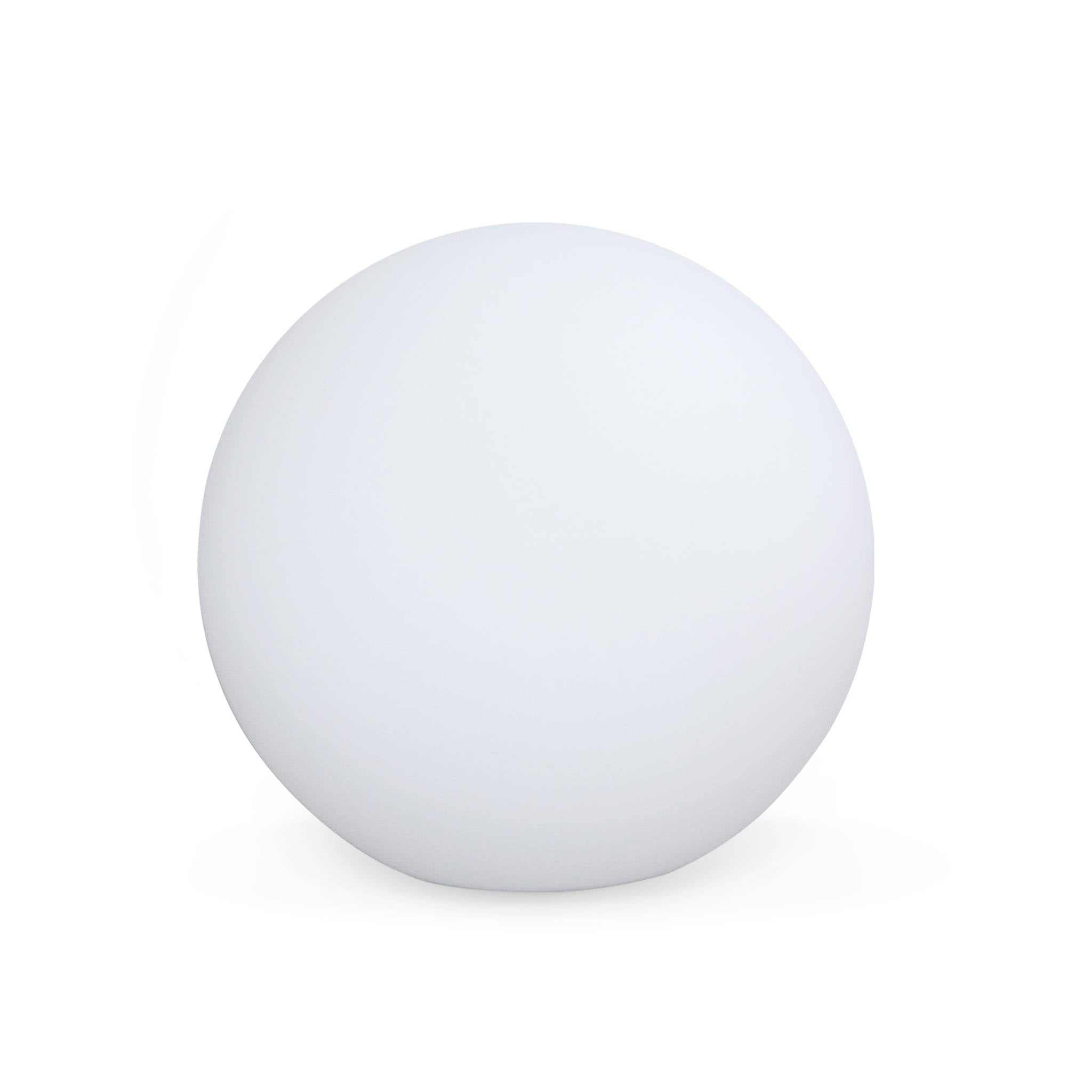 Lampada a sfera led luce bianca con batteria ricaricabile