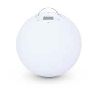 Lampada a sfera led luce bianca con batteria ricaricabile