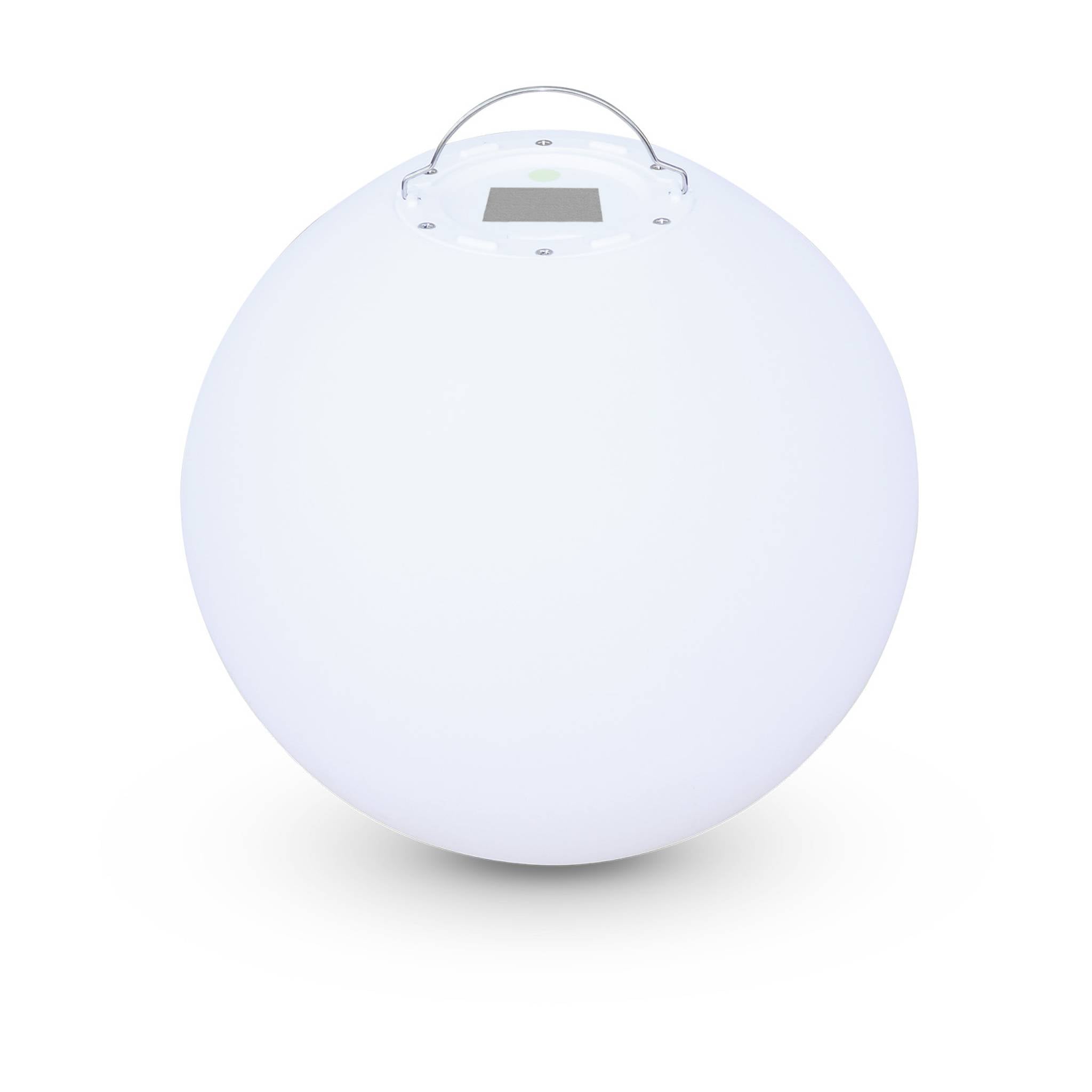 Lampada a sfera led luce bianca con batteria ricaricabile