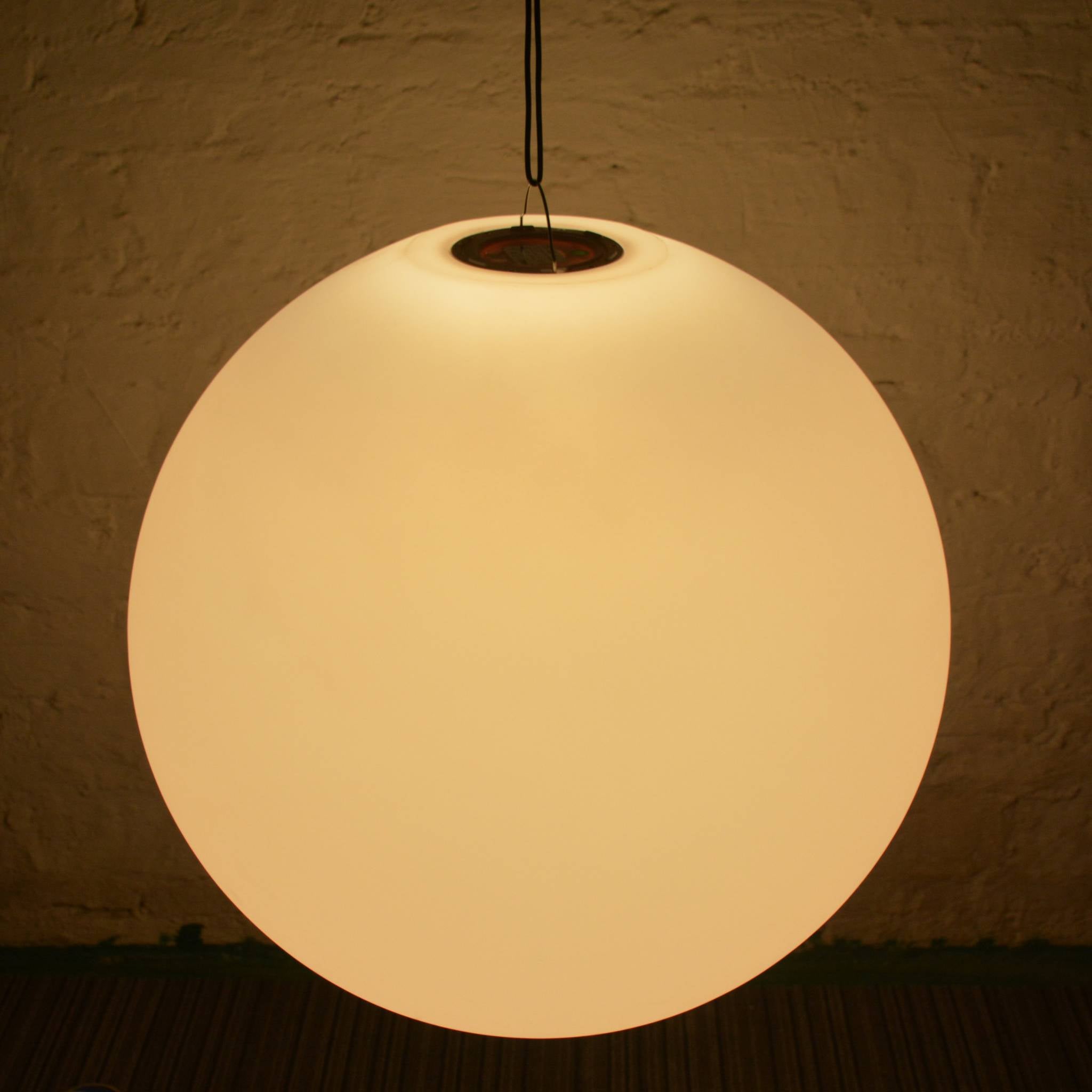 Lampada a sfera led luce bianca con batteria ricaricabile