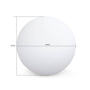 Lampada a sfera led luce bianca con batteria ricaricabile