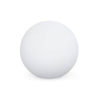 Lampada a sfera led luce bianca con batteria ricaricabile