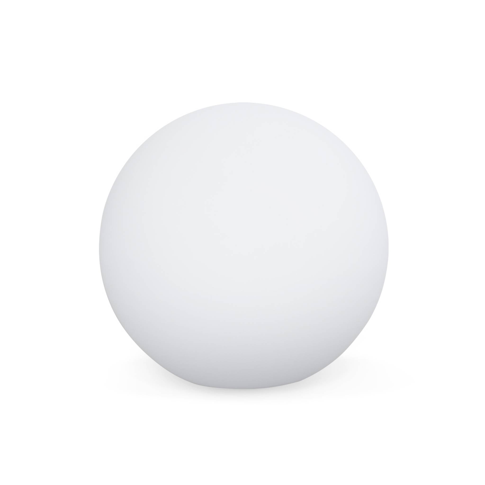 Lampada a sfera led luce bianca con batteria ricaricabile