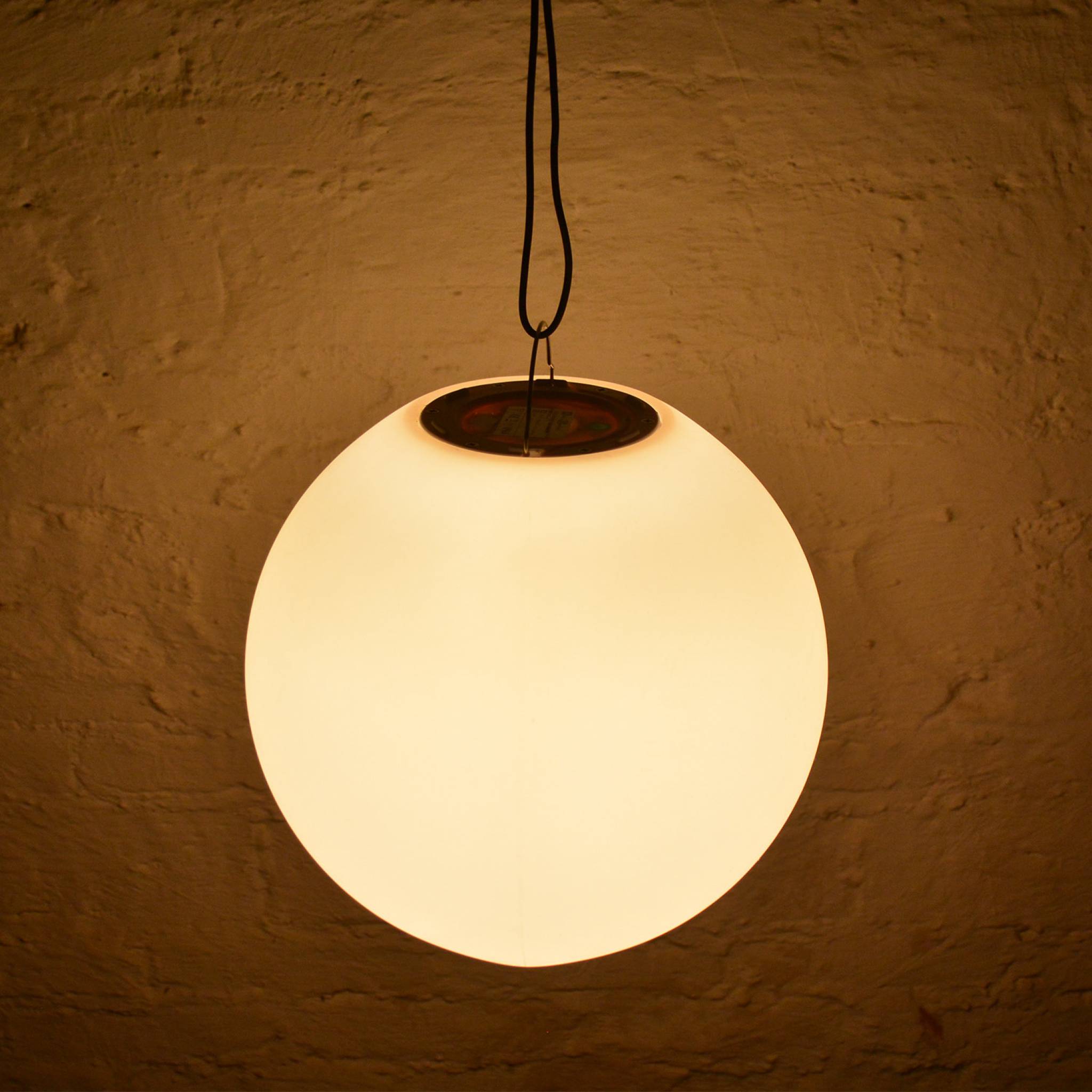 Lampada a sfera led luce bianca con batteria ricaricabile
