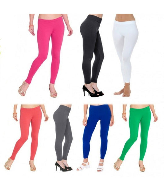 Trade Shop - Leggings Panta Collant Cotone Modellante Fuseaux Leggins Per Sport Fitness Casa -