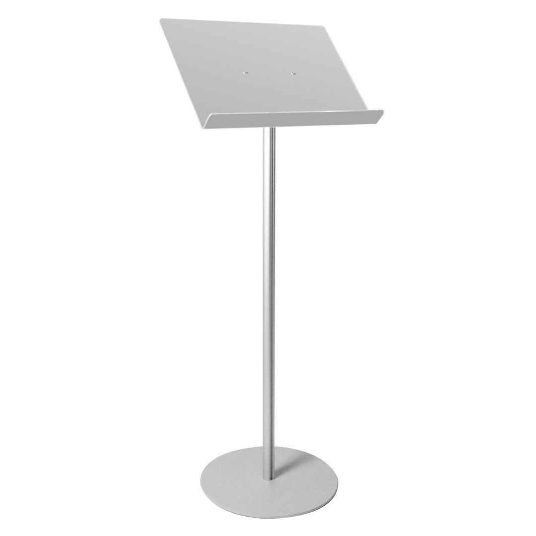 Leggio in metallo con portalibro A3