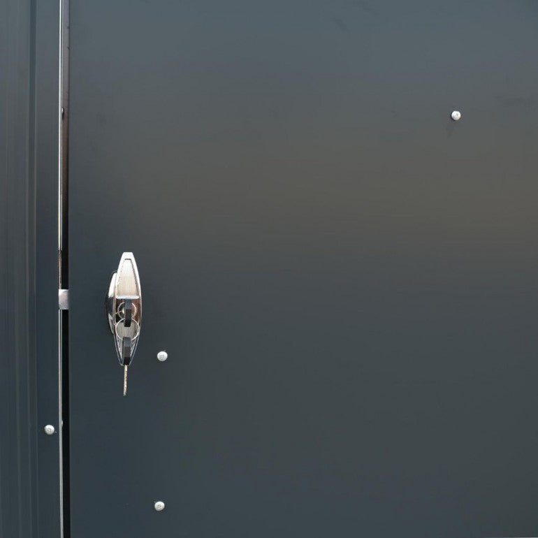 Legnaia con ripostiglio WoodStore Combo 8' x 3' di Duramax, 272 x 108 x 160 cm