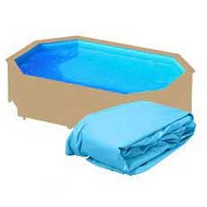 Liner per piscina in legno JARDIN 727 RIVA 727 azzurro