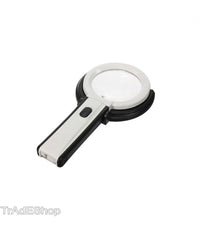 Lente Di Ingrandimento Da Tavolo Lampada Con 10 Led Portatile 120 Mm A 28mm         
