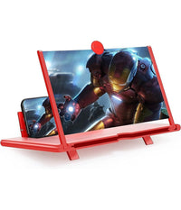 Lente Di Ingrandimento Schermo 12" 3d Per Cellulare Smartphone Guardare Video Film         