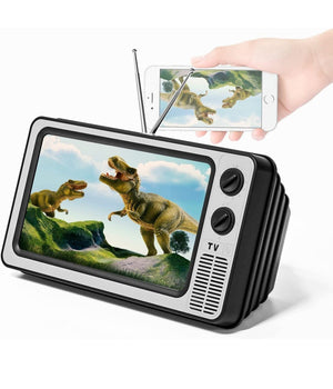 Lente Ingrandimento Display Schermo Telefono Cellulare Smartphone Forma Di Tv         